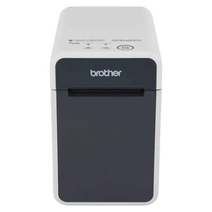Brother TD-2130NHC compact label printer with wireless connectivity