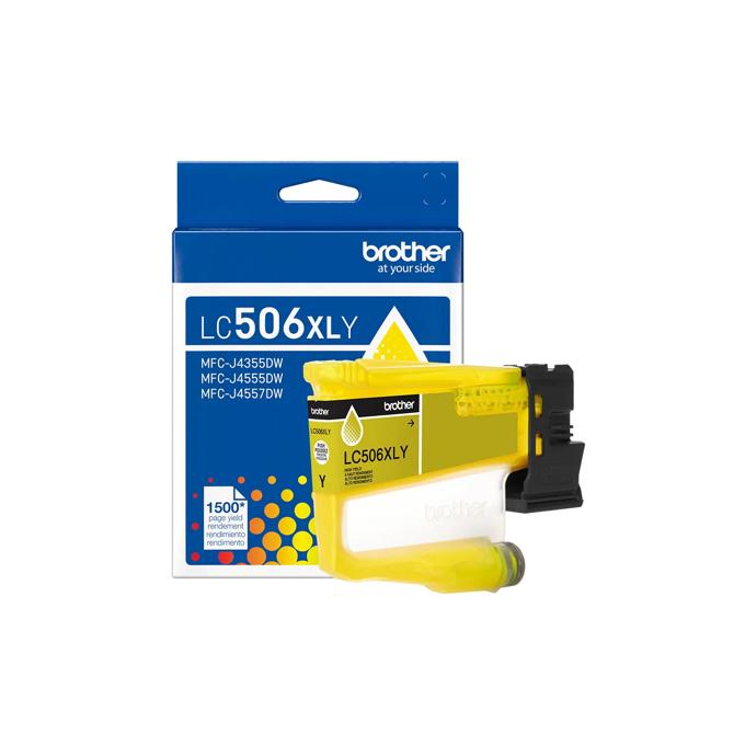Brother Genuine LC506XLYS High Yield Yellow Ink Cartridge, , large