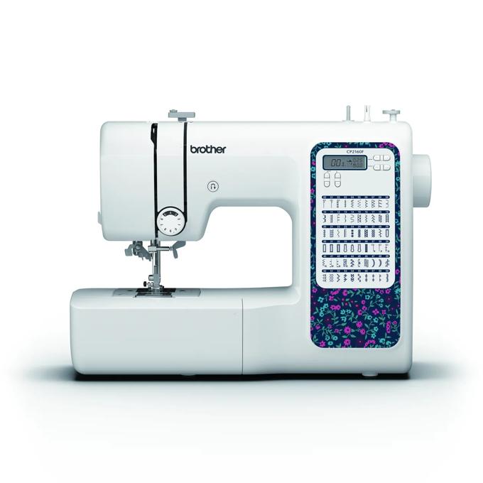 Brother CP2160F sewing machine with blue floral faceplate and 60 built-in stitches
