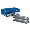Brother TN229XL high-yield black toner cartridge 2-pack with packaging