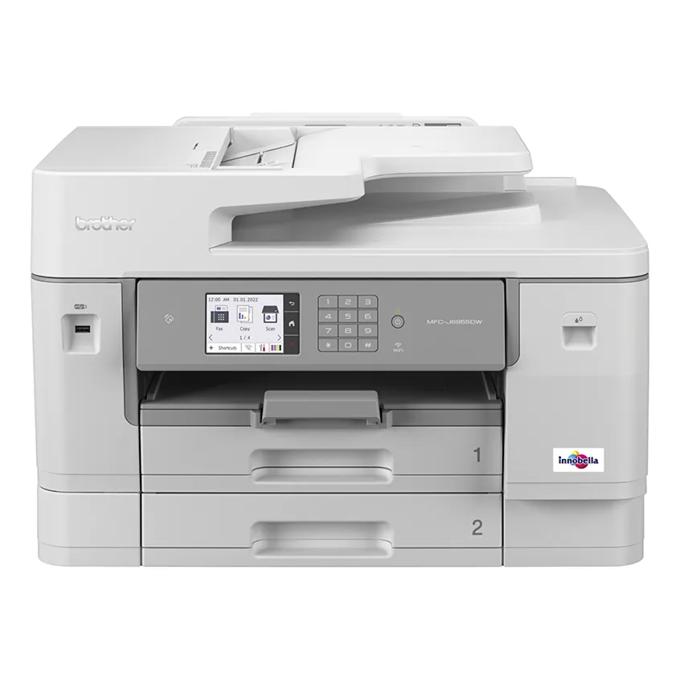Brother MFC-J6955DW A3 color inkjet all-in-one printer with dual paper trays and touchscreen