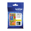 Brother Genuine LC3011Y Standard-yield Yellow Ink Cartridge, Yellow, small