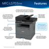 Brother MFC-L5705DW Business Wireless Monochrome Laser All-in-One Printer, , small