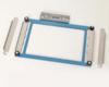 Brother embroidery hoop frame with magnetic clamps for secure fabric positioning