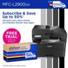 Brother RMFCL2900DW Compact Monochrome Laser All-in-One Printer, Refurbished, , small