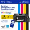Brother MFC-T980DW all-in-one printer with wireless connectivity and ink tank system