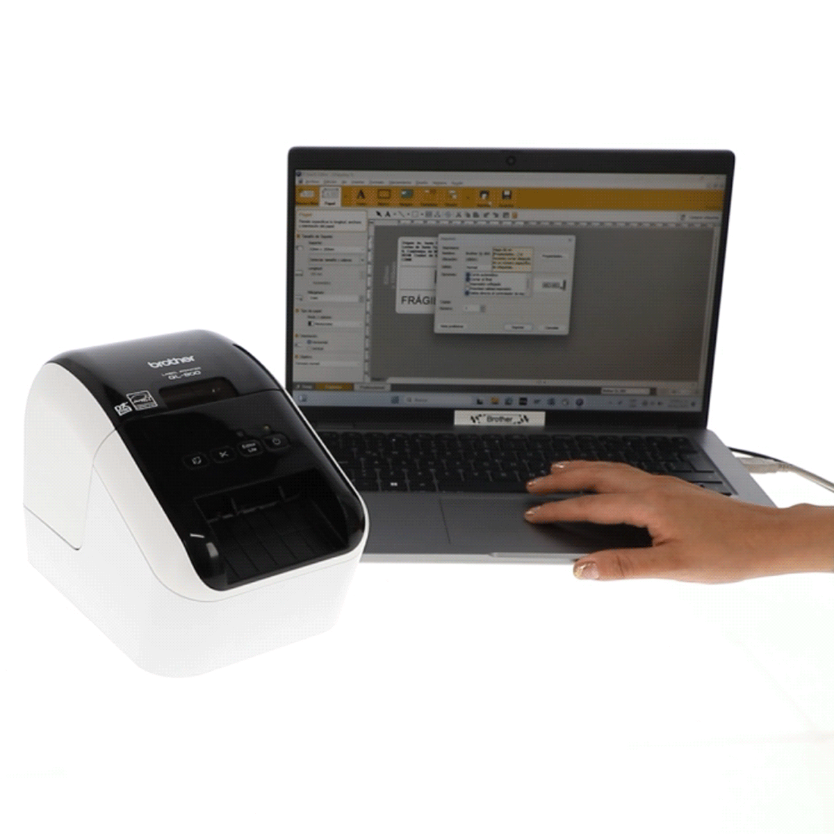 Brother QL-800 High-speed Professional Label Printer, , large