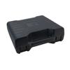 Brother rugged black carrying case with textured lid and secure latches