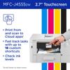 Brother MFC-J4555DW all-in-one inkjet printer with 2.7-inch touchscreen and wireless cloud printing