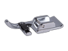 Brother sewing machine presser foot attachment with chrome finish