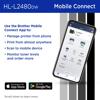 Brother HL-L2480DW Wireless Compact Monochrome Laser Multi-Function Printer with Duplex Printing, , small