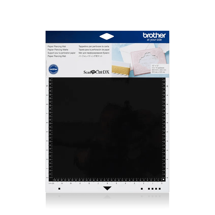 Brother ScanNCut DX paper piercing mat with 12x12 inch measurement grid