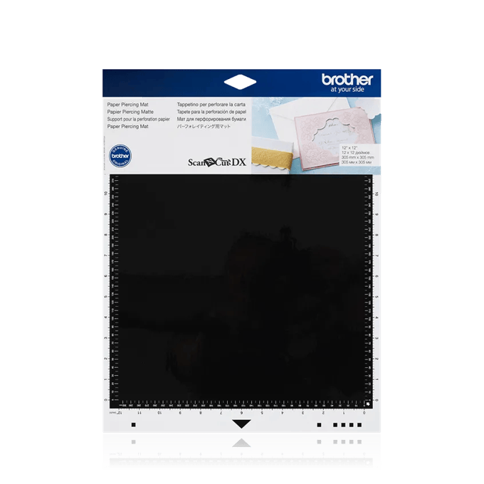 Brother ScanNCut DX paper piercing mat with 12x12 inch measurement grid