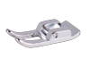 Brother sewing machine walking foot attachment with metal guide rails