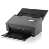 Brother PDS-5000 desktop scanner with dual paper trays and touchscreen display