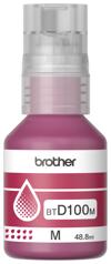 Botella de tinta magenta Brother BTD100M con dispensador de bomba, capacidad 48.8ml