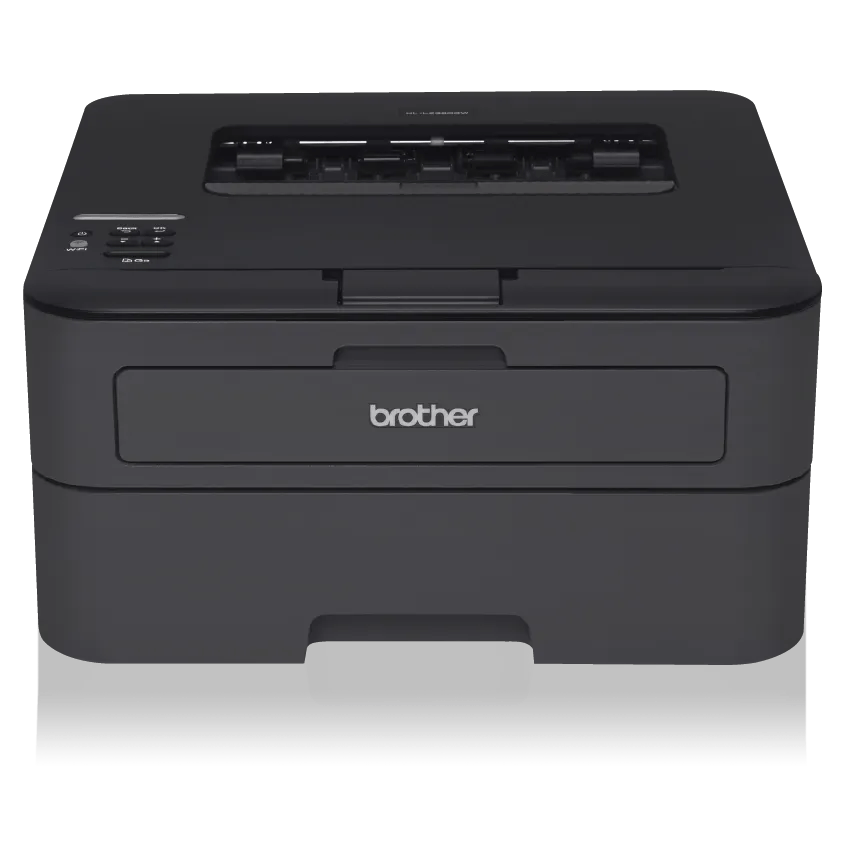 Brother HL-L2360DW compact monochrome laser printer with wireless connectivity