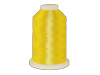Brother ETP205 yellow embroidery thread spool on white cone