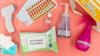 Travel sanitation kit with face masks, hand sanitizer, antibacterial soap, and disinfecting spray
