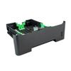 Brother printer paper tray with green internal components and gray exterior casing