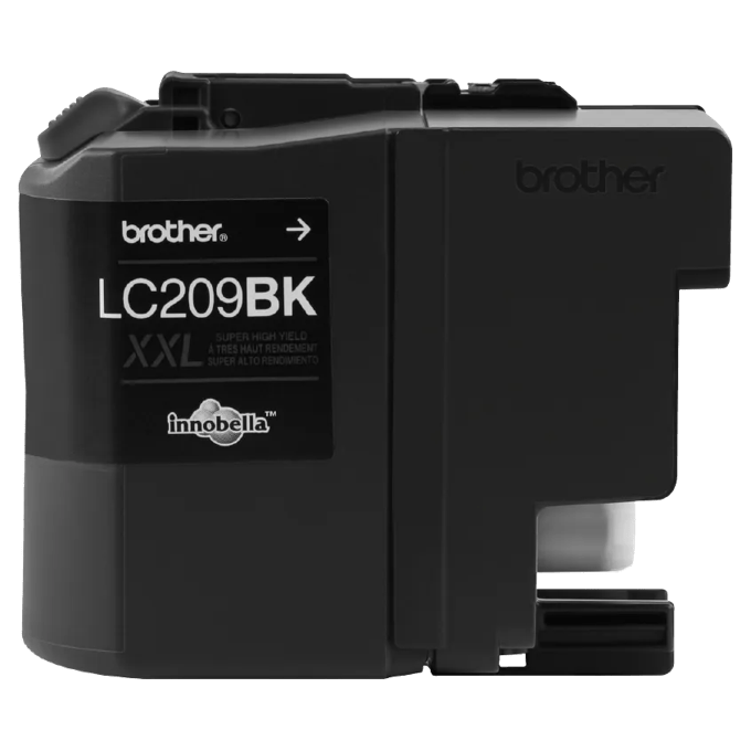 Brother LC209BK super high-yield black ink cartridge with Innobella technology
