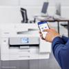 Brother MFC-J6975DW all-in-one printer with wireless mobile printing from smartphone
