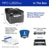 Brother RMFCL2820DW Compact Monochrome Laser All-in-One Printer, Refurbished, , small