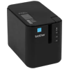 Brother PTP950NW wireless label maker with touchscreen display, right angle view