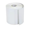 Brother white continuous label roll on cardboard core for thermal printing