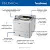 Brother HL-EX470w color laser printer with touchscreen, wireless, and duplex printing features