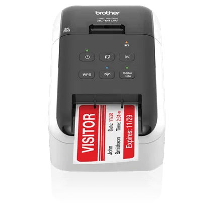 Brother QL-810W Ultra-fast Label Printer with Wireless, , large
