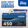 Brother Genuine TN450 High-yield Black Toner Cartridge, , small