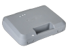 Brother P-touch labeling system in closed gray carrying case