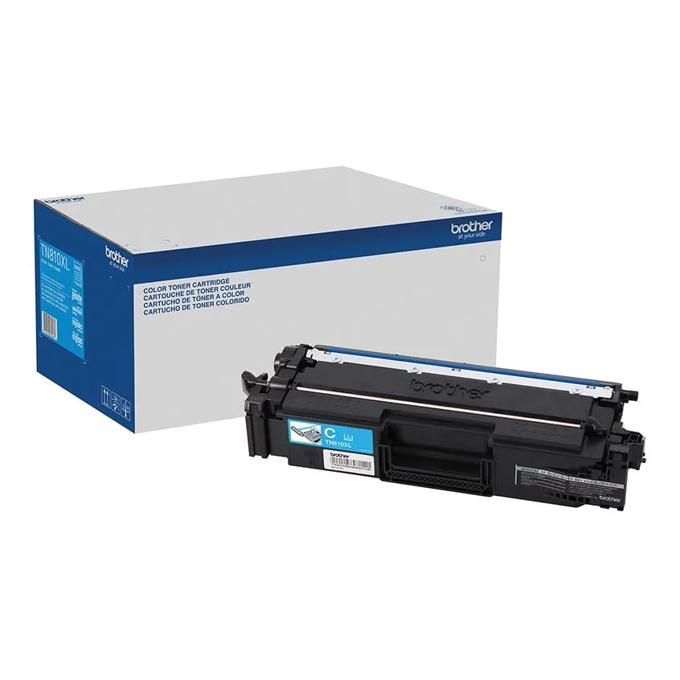 Brother Genuine TN810XLC High-yield Cyan Toner Cartridge, Cyan, large