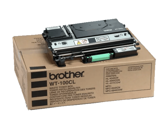 Caja de tóner residual Brother WT-100CL para impresoras láser con cartucho