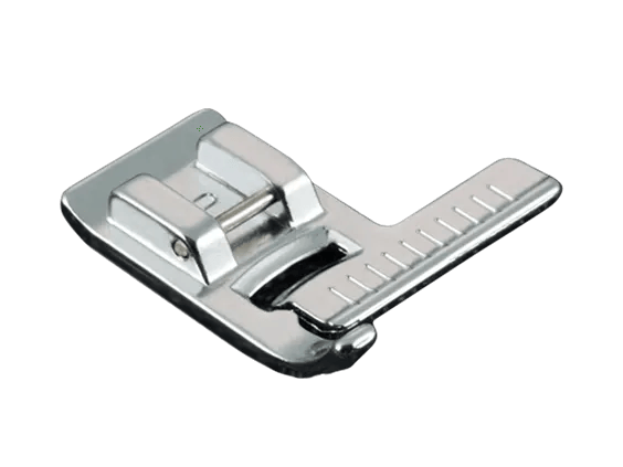 Brother sewing machine presser foot with quilting guide attachment