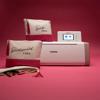 Brother SDX85M pink cutting machine with touchscreen and personalized bride pouches