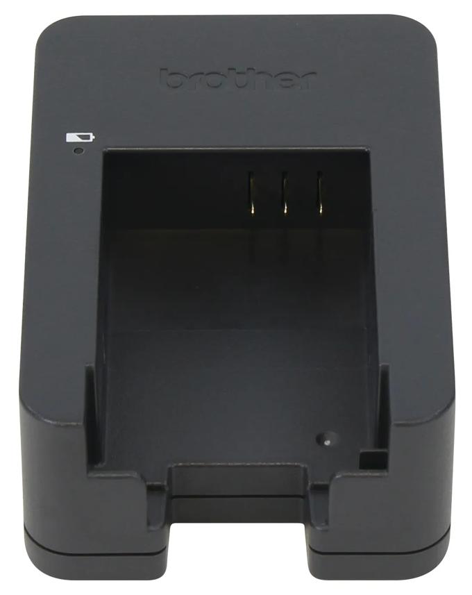 Brother RJ3 mobile printer charging cradle with battery indicator