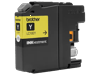 Brother LC10EY yellow ink cartridge with INKvestment technology for high-yield printing