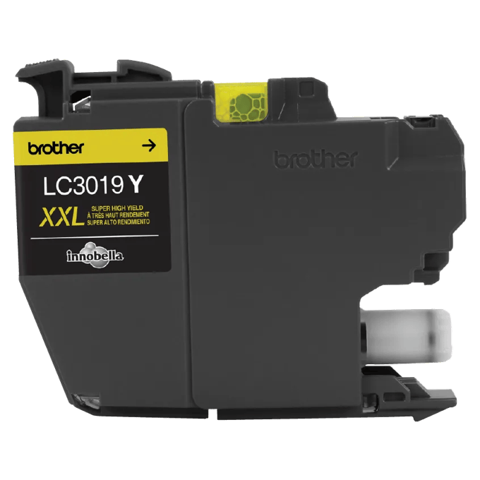 Brother Genuine LC3019Y Super High-yield Yellow Ink Cartridge, Yellow, large