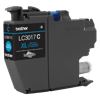 Brother Genuine LC3017C High-yield Cyan Ink Cartridge, Cyan, small
