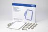 Brother magnetic sash frame with clips and packaging for embroidery machines