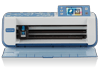 Brother ScanNCut CM550DX cutting machine with open lid and touchscreen display