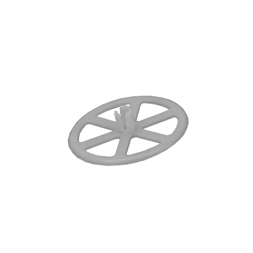 Gray oval embroidery hoop frame with tension adjustment screw for fabric securing