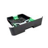 Brother printer paper tray with adjustable guides for multiple paper sizes
