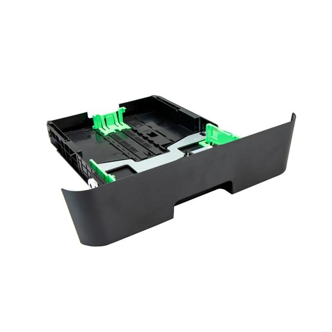 Brother printer paper tray with adjustable guides for multiple paper sizes