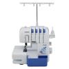 Overlock Brother 3534DT con capacidad de 4 hilos y diseño floral decorativo sobre fondo blanco