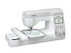 Brother NS1250E sewing and embroidery machine with touchscreen display and embroidery hoop