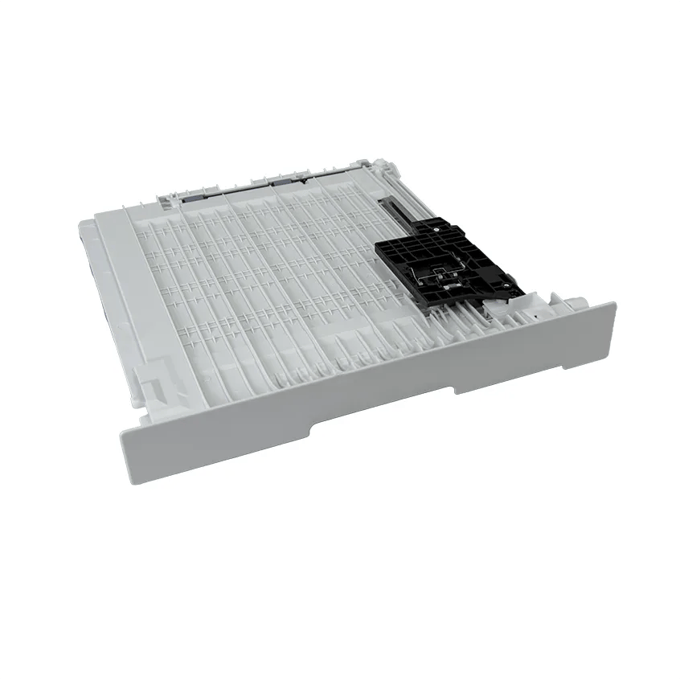 Brother printer paper tray with adjustable guides for multiple paper sizes