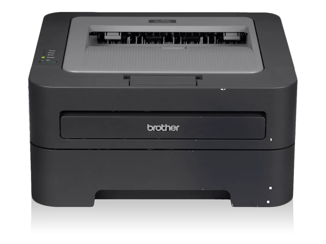Brother HL-2240 compact monochrome laser printer with manual feed slot